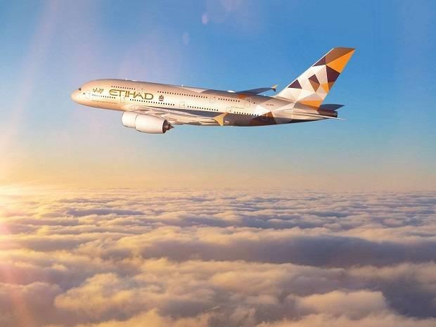 Eithad Airways from Abu Dhabi Airport