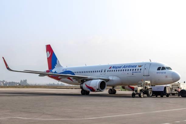 Máy bay mang thương hiệu Nepal Airlines 