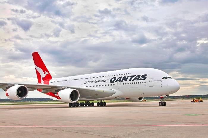 Qantas Airways flight
