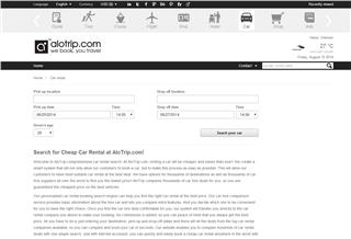 AloTrip.com Launched AloTrip Car Rental