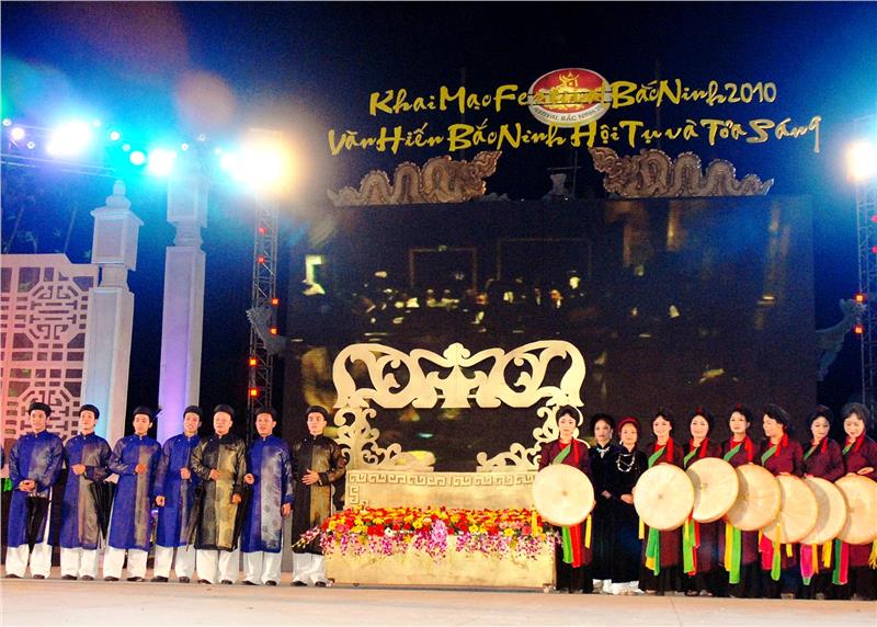 A cultural event in Bac Ninh