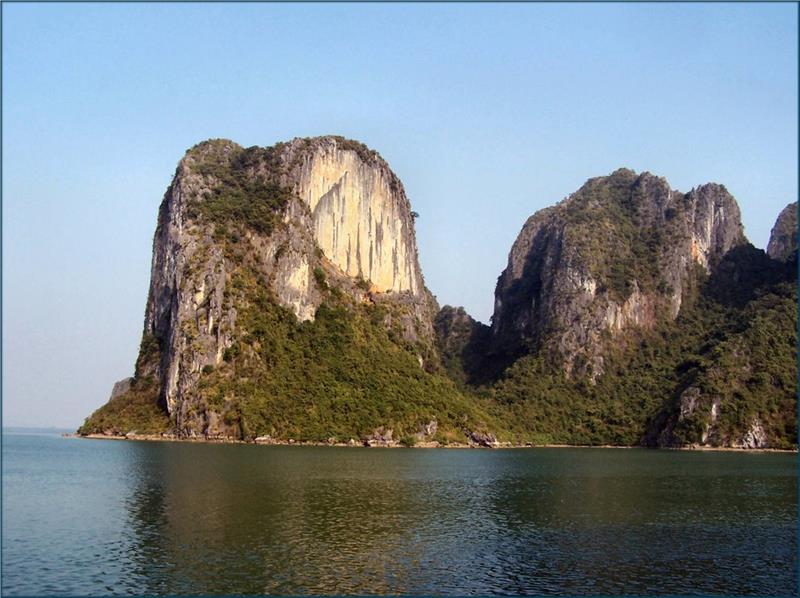 Mountain at The Vang Island