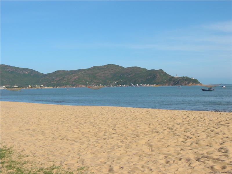 A corner of a beach in Quy Nhon