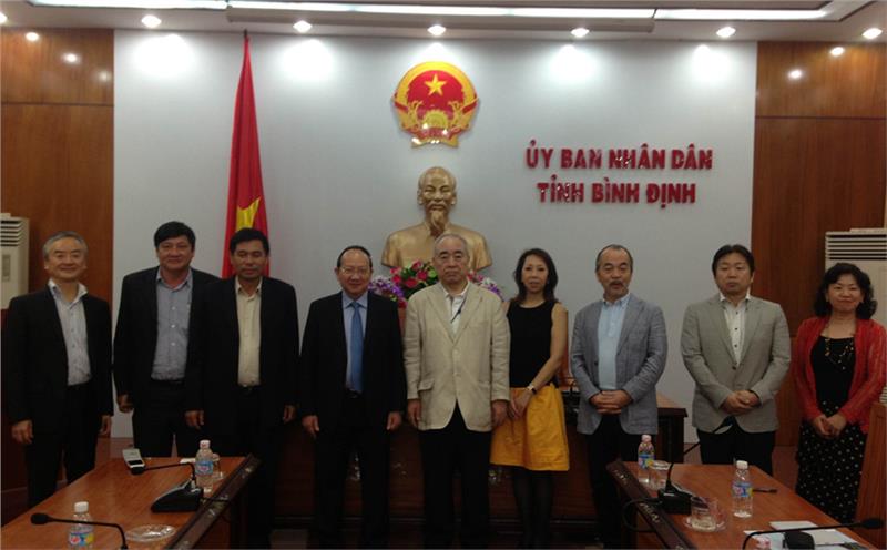 Signing ceremony of an investment in Binh Dinh