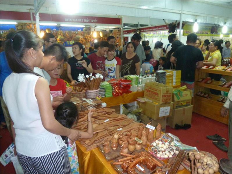 Booths in Mekong Expo 2015