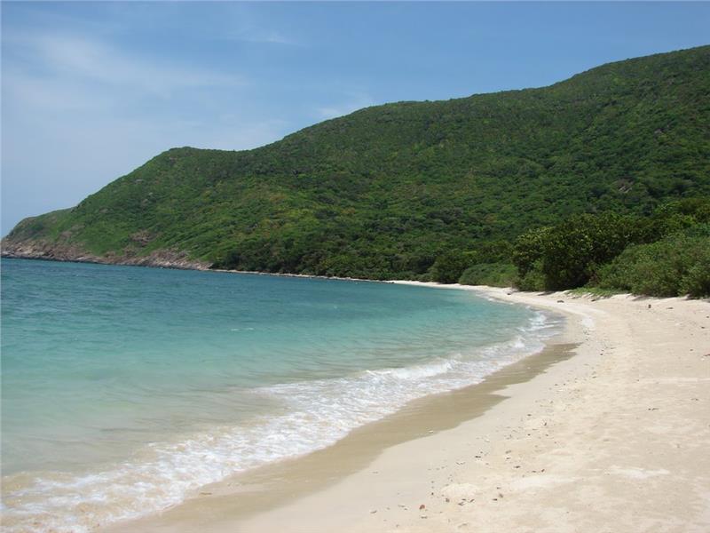 Con Son beach in Con Dao Islands