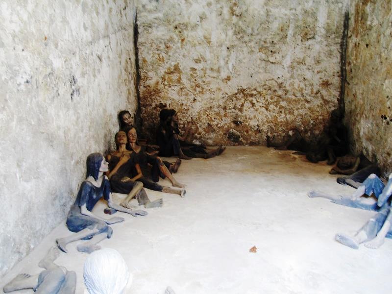 Famale prisoners inside Phu Binh Camp