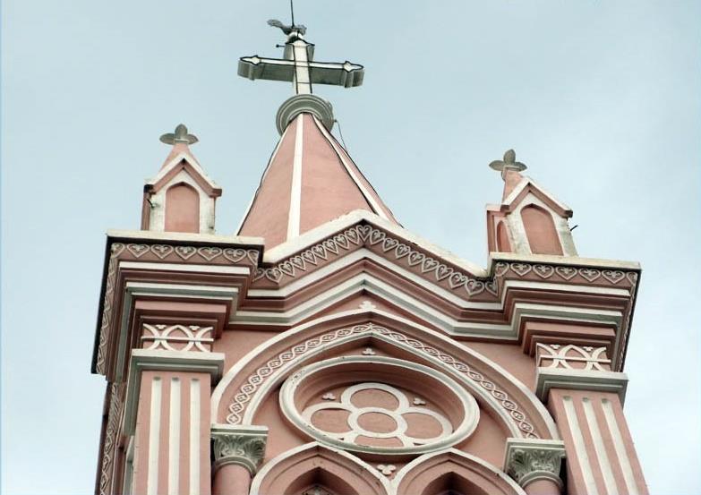 Unique architecture at Da Nang Cathedral