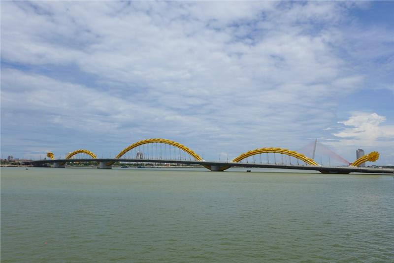 Enormous Dragon Bridge Da Nang