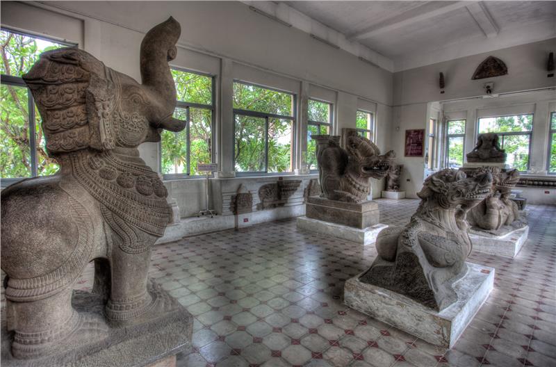Inside Museum of Cham Sculpture