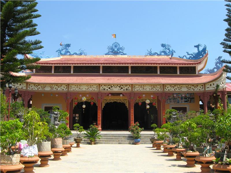 Van Hanh Zen Temple in Dalat