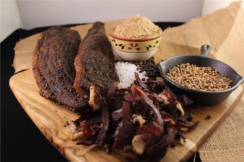 Món thịt rừng khô Biltong Món thịt rừng khô Biltong
