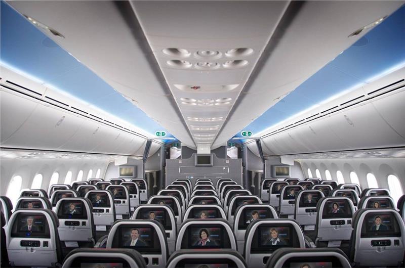 American Airlines passenger cabin