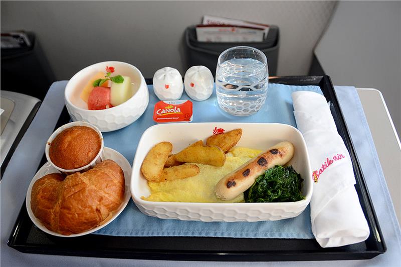 Malindo Air meal in flight
