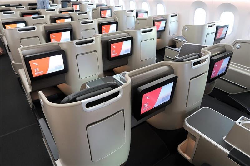 Qantas 787-9 Business Class