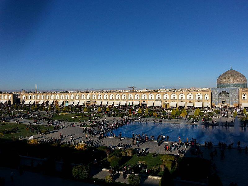 Naghsh-e-Jahan Square in Isfahan City