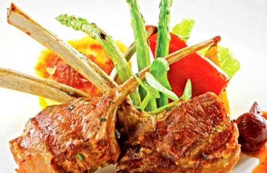 Sườn cừu nướng