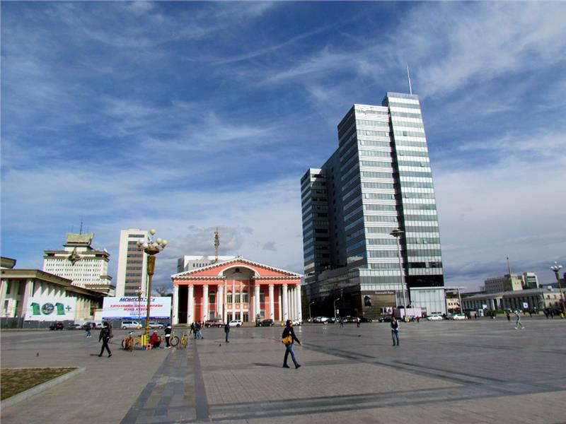 Sukhbaatar Square - Ulaanbaatar, Mongolia