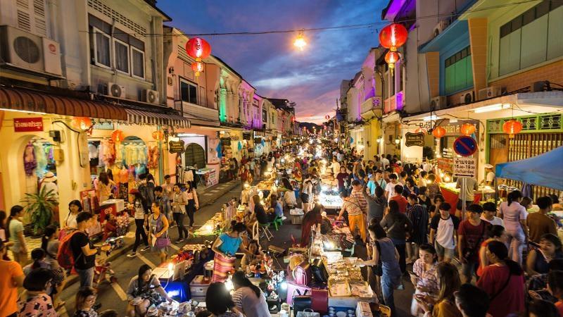 Chợ đêm Phuket Chợ đêm Phuket