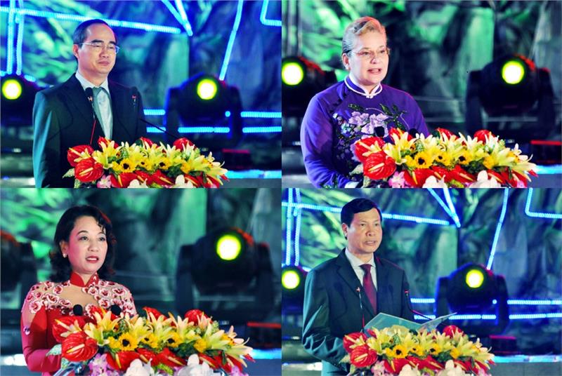 Vietnamese Leaders and UNESCO Chief Representative