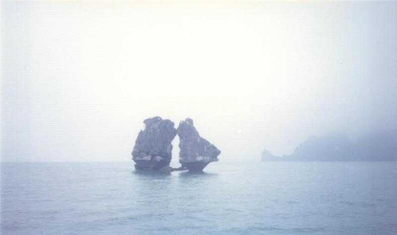 Trong Mai Islet in mist