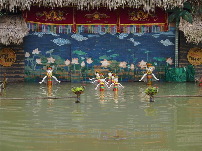 Traditional Vietnamese Water Puppet show