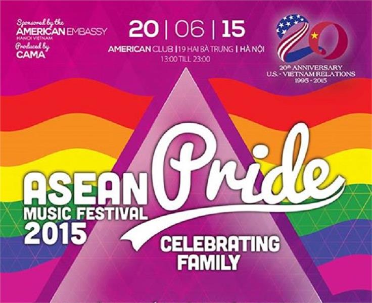 ASEAN Pride Music Festival 2015 held in Hanoi