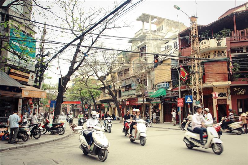 Hanoi Old Quarter implements the major relocation