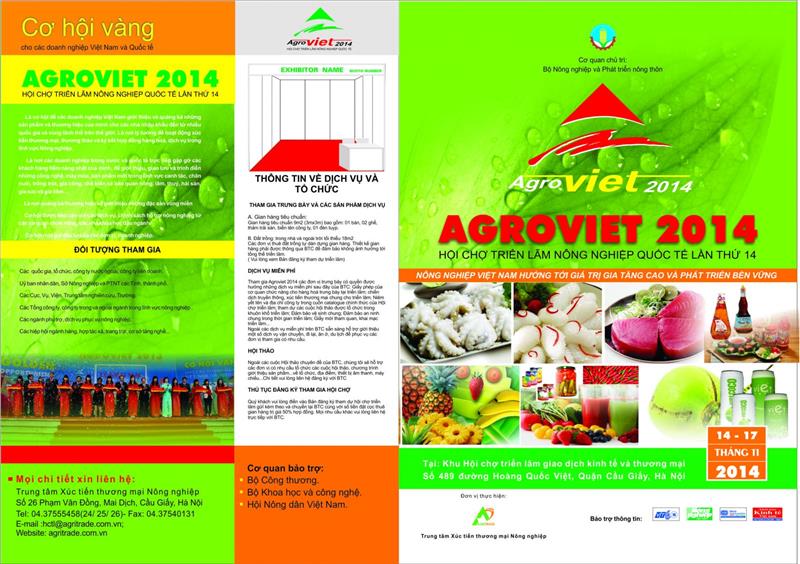 AgroViet 2014 attracts over 400 booths
