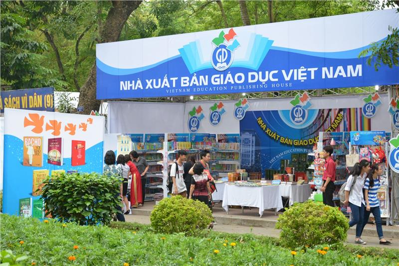 Booth of Vietnam Education Publishing House