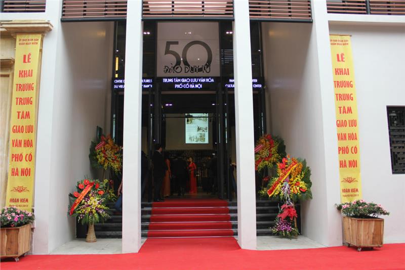 Opening Hanoi Old Quarter Cultural Exchange Center