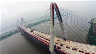 Nhat Tan Bridge - symbol of Vietnam Japan Friendship