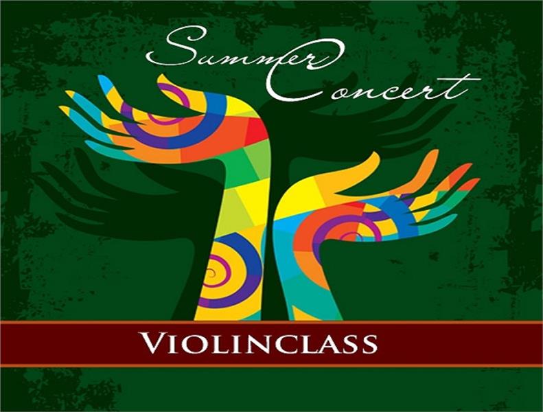 Violin Class in Summer Concert 2015