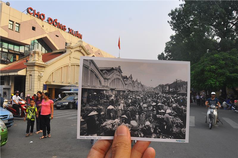 Dong Xuan Market - Yesterday and now