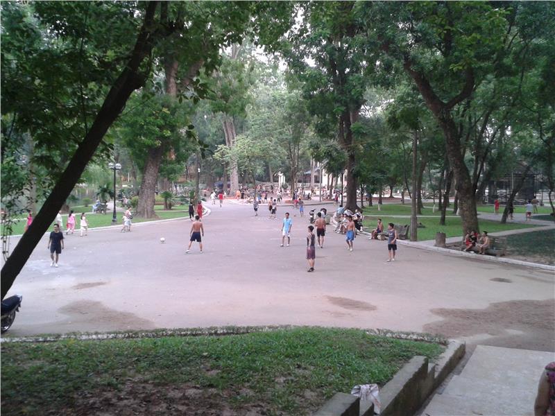 Hanoi Botanical Garden - Place for morning exercise