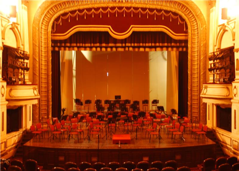 Stage of the Hanoi Opera House