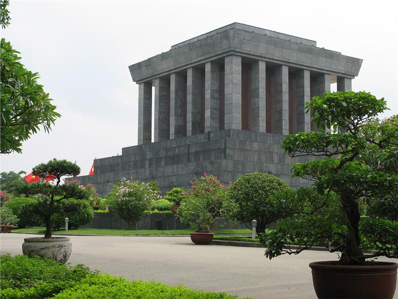 Landscapes surrounding Ho Chi Minh Mausoleum