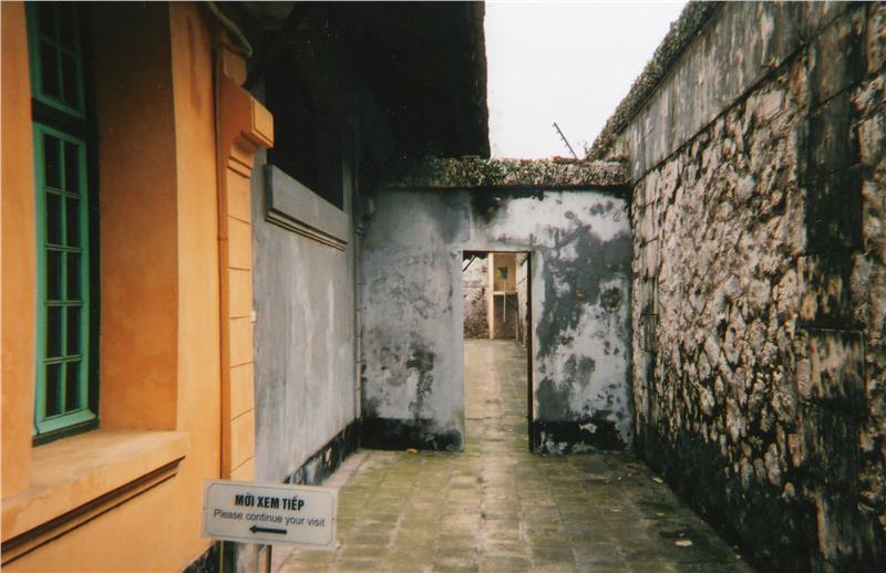 Initial entrance of Hoa Lo Prision