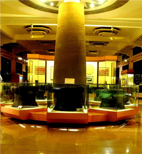 Inside National Museum of Vietnamese History