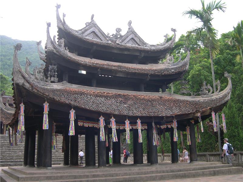 Inside Perfume Pagoda complex