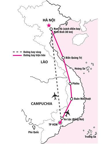Bay từ Hà Nội vào Sài Gòn bây giờ trở nên dễ dàng hơn với sự mở rộng đường bay của Vietnam Airlines. Tham gia chuyến bay VN31 - một trong những chuyến bay phổ biến nhất của chúng tôi, và khám phá những nét độc đáo và thú vị của vùng đất phía Nam Việt Nam.