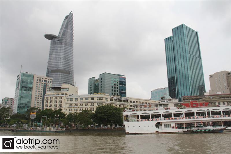 Ho Chi Minh City Panorama from river