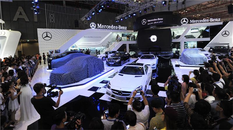 Mercedes-Benz show at VMS 2014