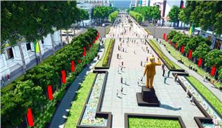 Nguyen Hue Flower Street becomes walking zone in 2015