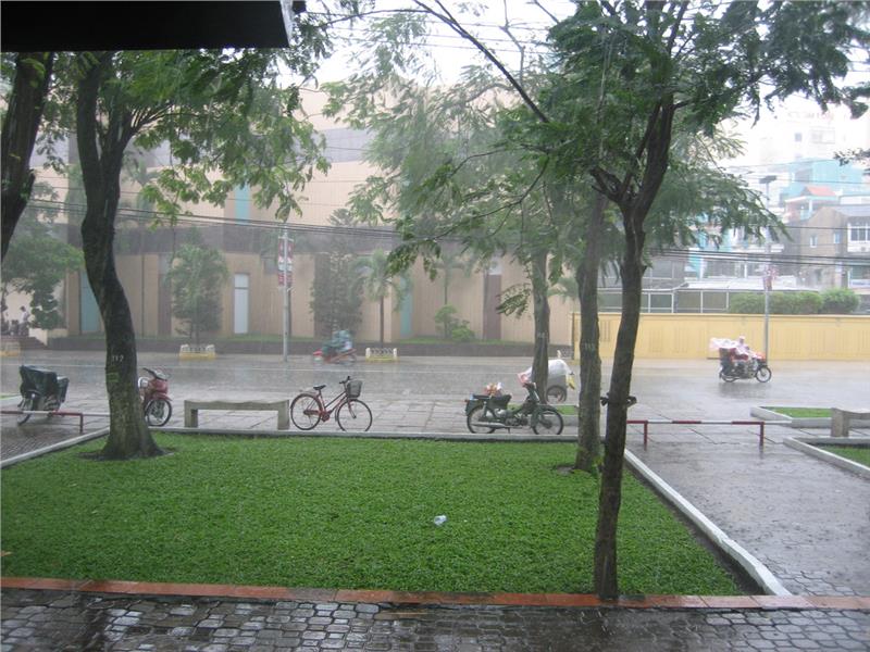 Rain in Saigon