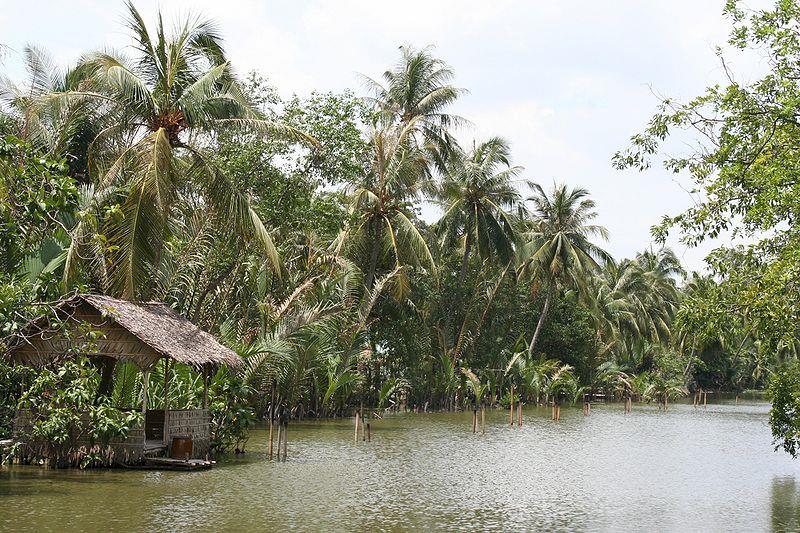 Binh Quoi Tourist Village - Traditional river hut