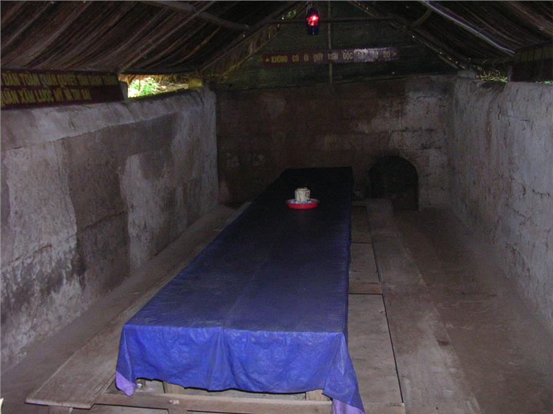 Meeting Space in Cu Chi Tunnels