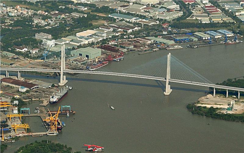 Phu My Bridge in Ho Chi Minh City
