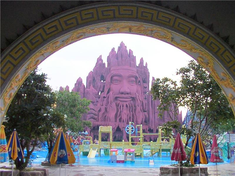 Inside Suoi Tien Amusement Park