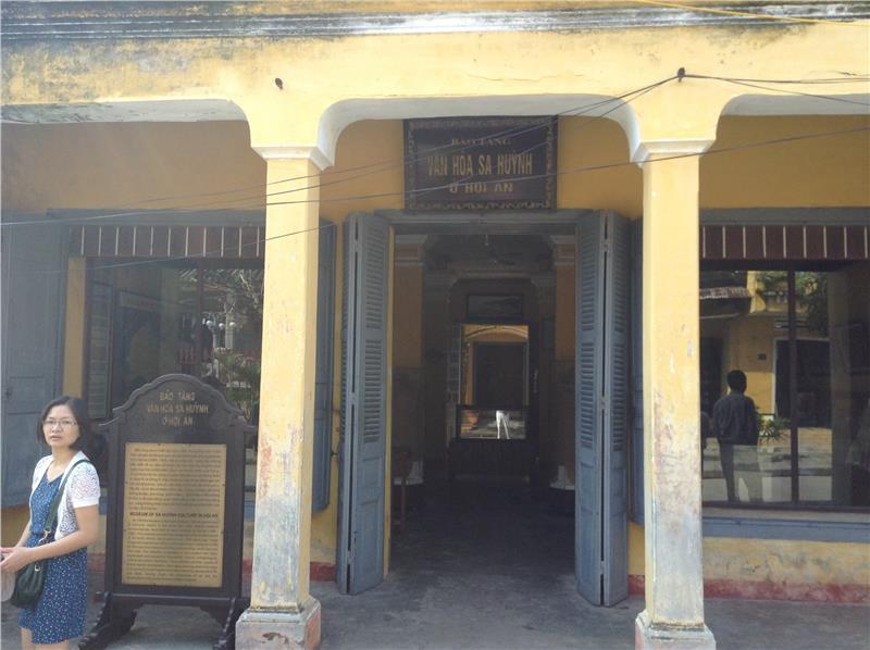 Entrance to the Museumof Sa Huynh Culture - Hoi An